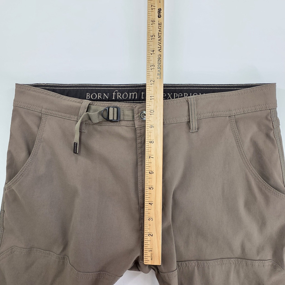 Gorpcore prAna Stretch Zion Straight Pants Men’s 35x32 Brown Hiking - Picture 10 of 13